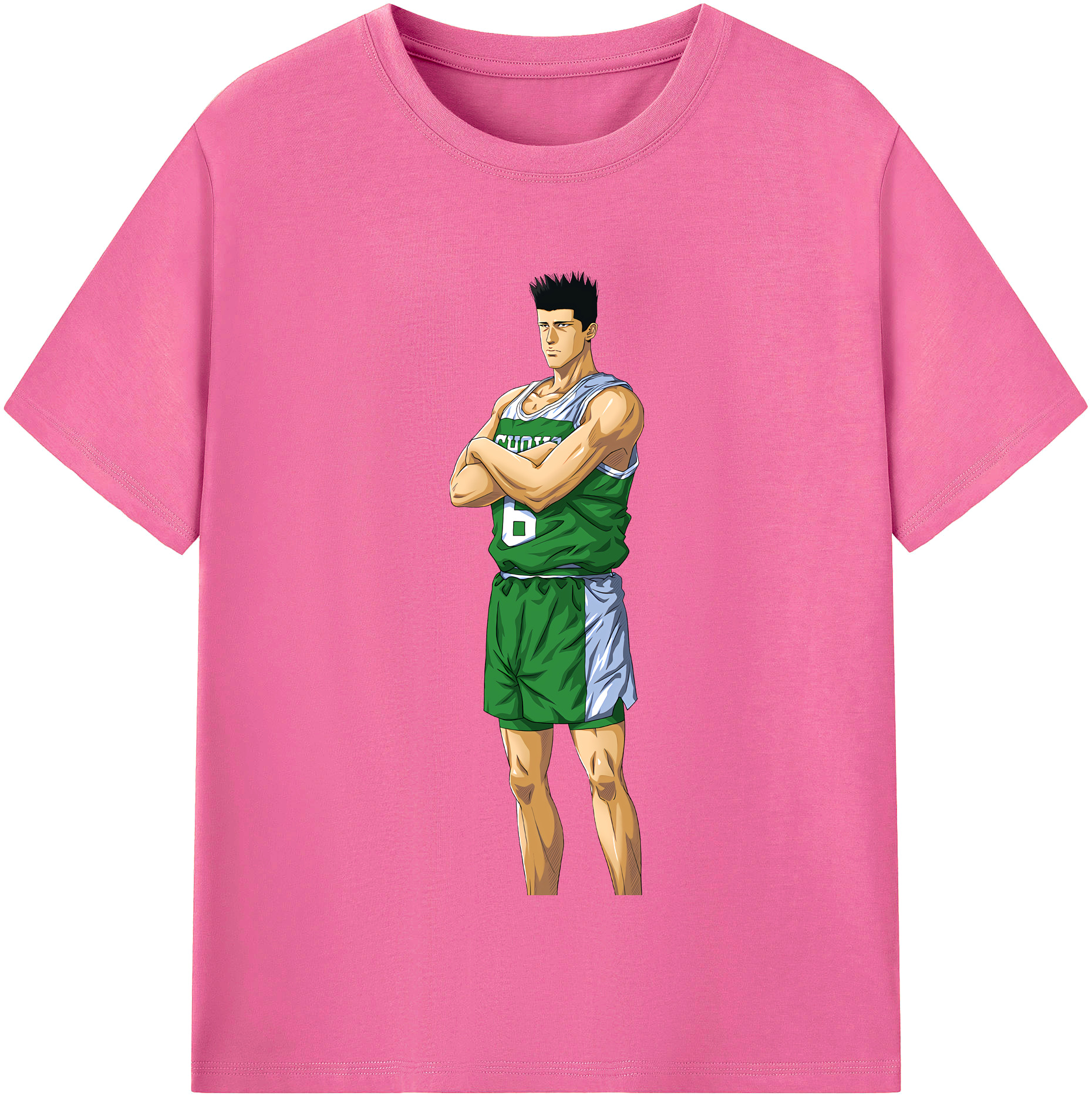 （画像用） SLAM DUNK／スラムダンク レディースカジュアルプリントTシャツ（綿100％）